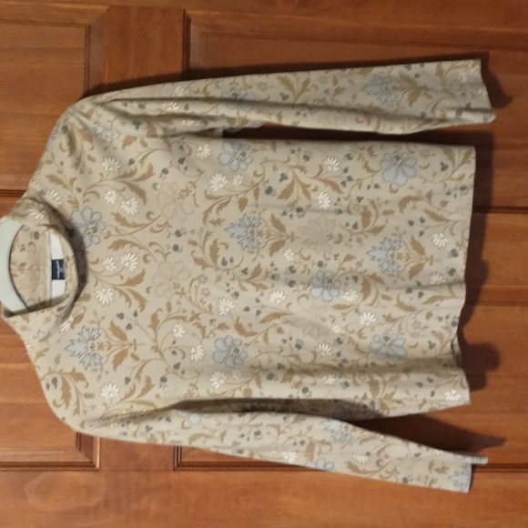 Lands End woman's size SP long sleeve turtleneck 100% cotton - Picture 1 of 10
